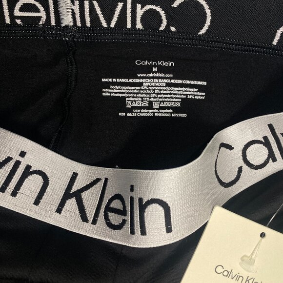 NWT Calvin Klein Microfiber Blend Underwear Pants- Black - Picture 4 of 7